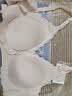 婧麒（JOYNCLEON）前开扣小贝壳哺乳内衣女薄款聚拢怀孕期产后喂奶睡觉孕妇文胸 少女肤-升级款 XXL 实拍图