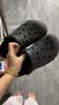 CROCS卡骆驰贝雅洞洞鞋沙滩鞋|10126 黑色-001 40(250mm) 实拍图