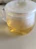 富光花茶杯 男女士茶水分离杯子 双层办公泡茶玻璃杯带把高硼硅水杯 实拍图