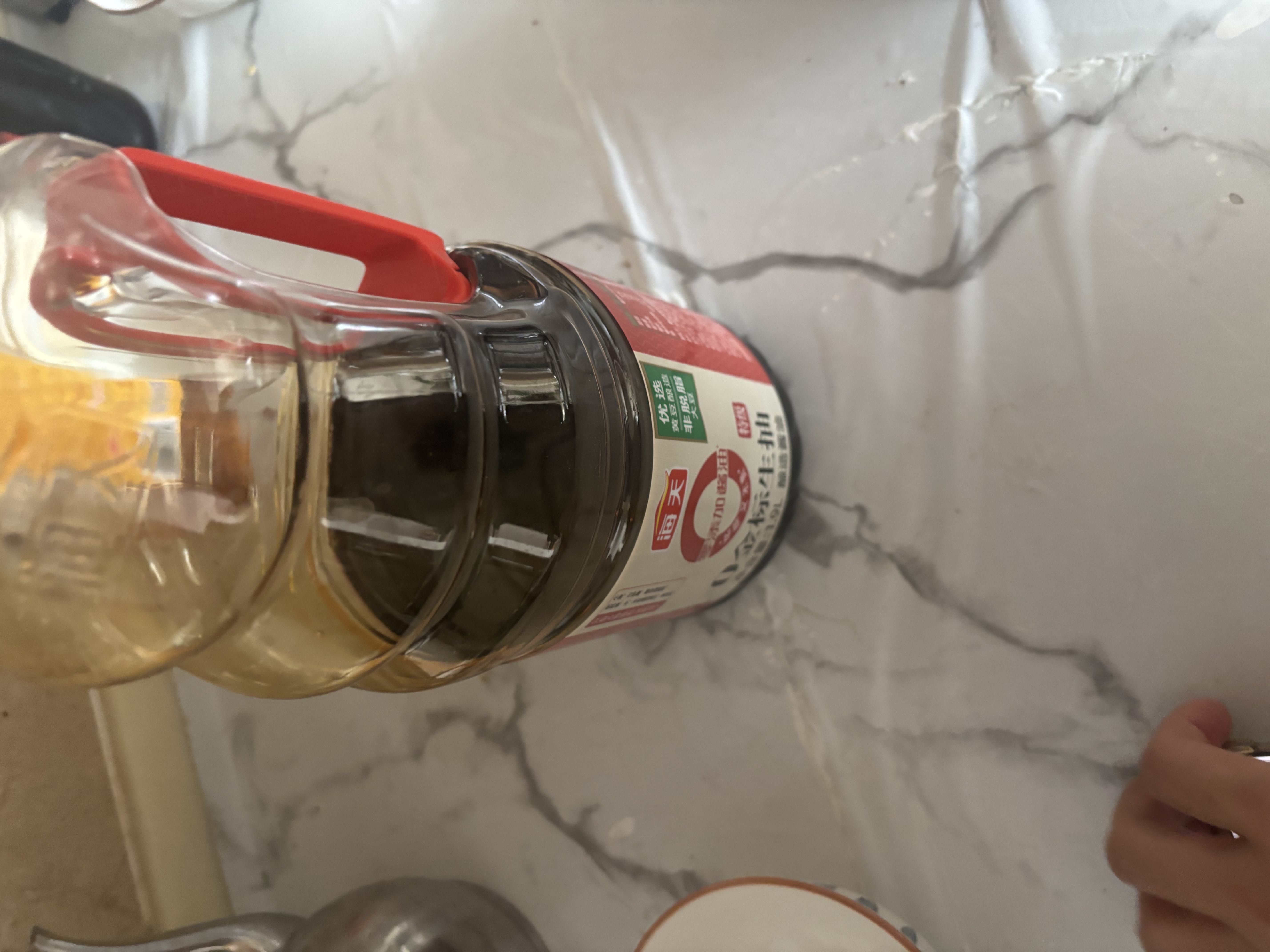 海天 0金标生抽酱油1.9L【0添加 特级酱油】纯金标系列 白灼凉拌炒菜 实拍图
