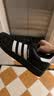 阿迪达斯（adidas）adidas三叶草贝壳头SUPERSTARII男女休闲鞋 JI0079 44码 实拍图