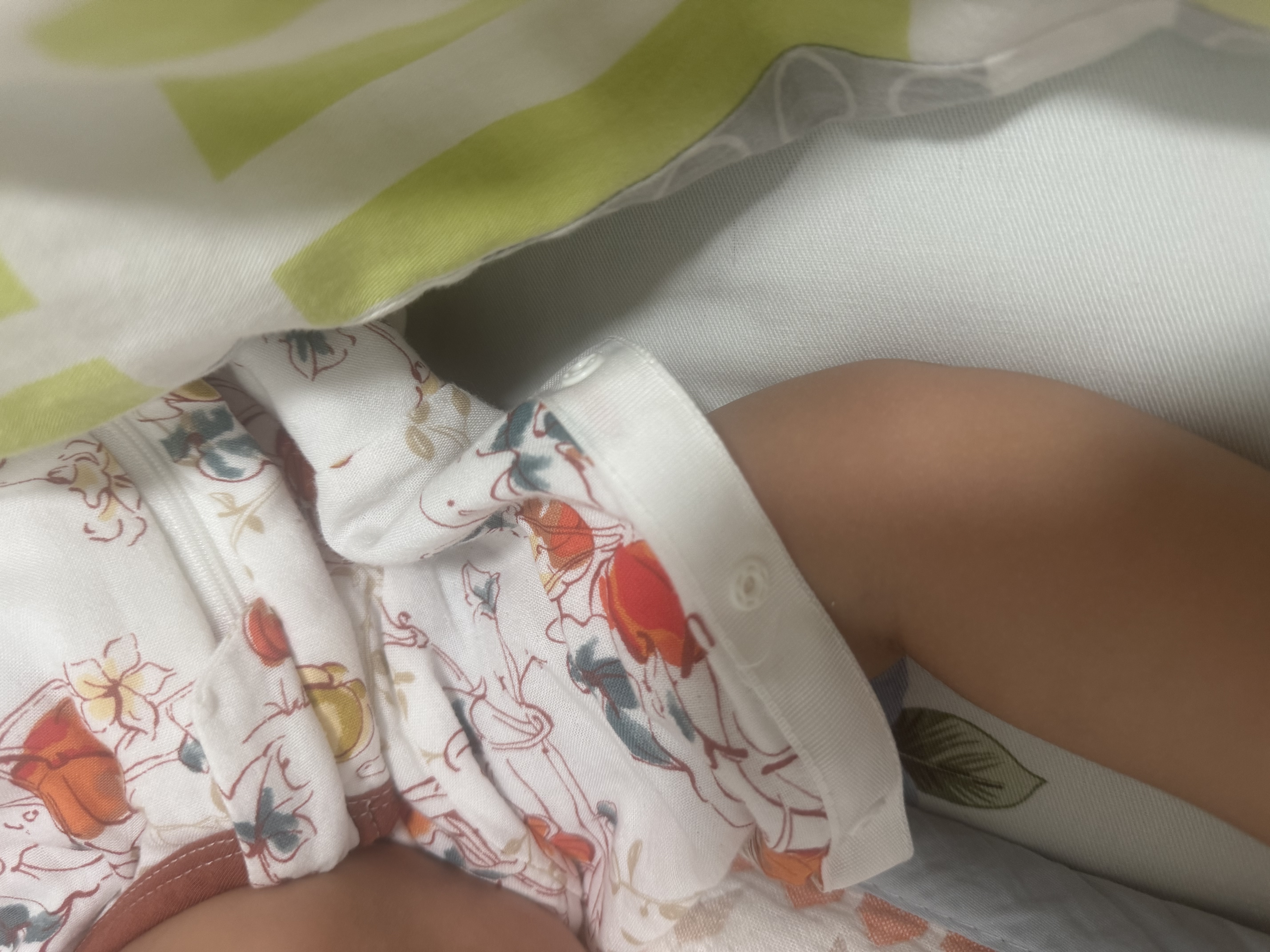 南极人婴儿童分腿睡袋春秋天竹棉前4后2纱布宝宝防踢被子睡衣100码 实拍图