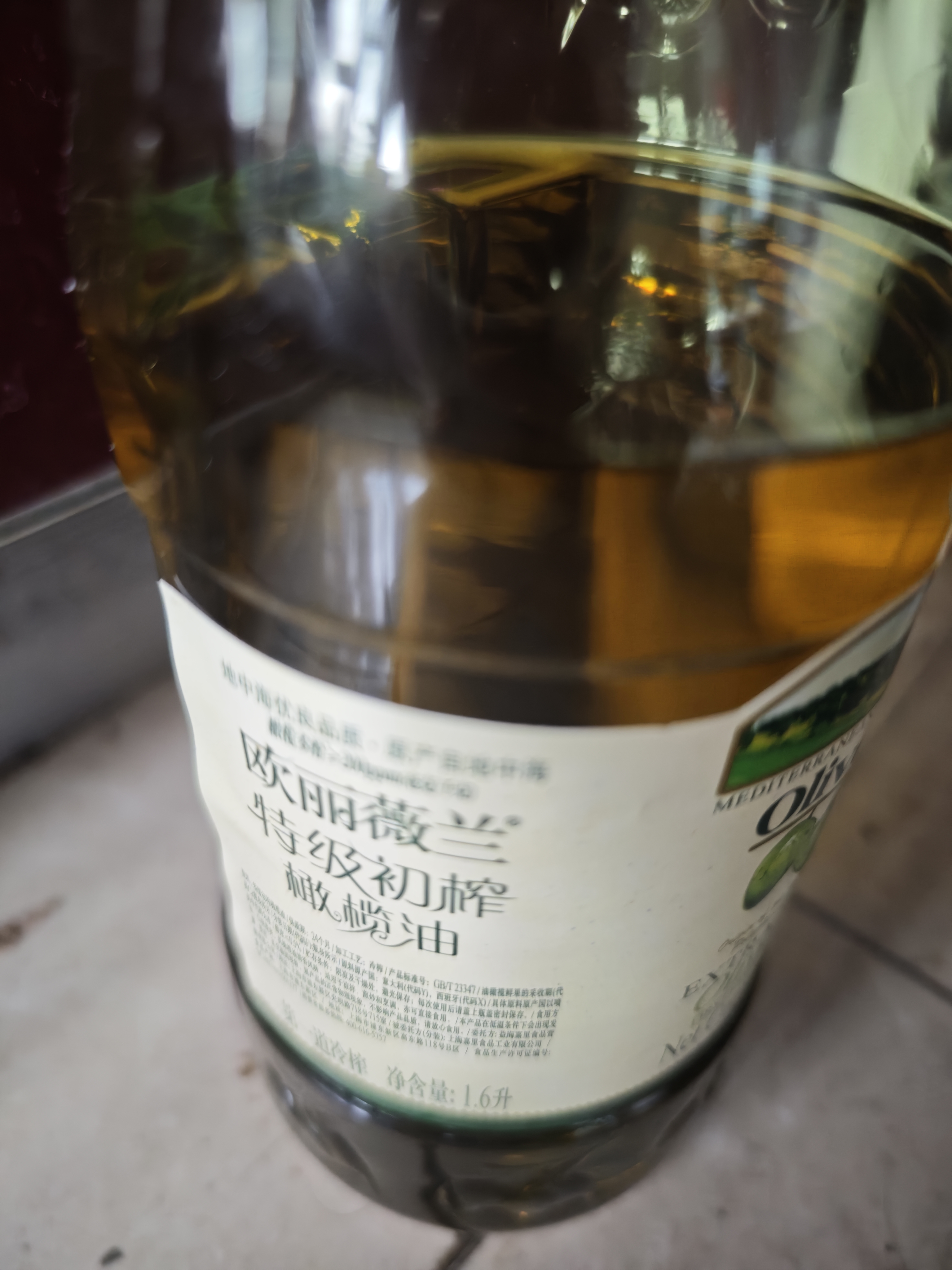 欧丽薇兰 Olivoila【保真橄榄油】食用油 特级初榨橄榄油1.6L 实拍图