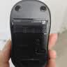 罗技（Logitech）M185鼠标 无线鼠标 办公鼠标 对称鼠标 黑色灰边 带无线2.4G接收器 实拍图
