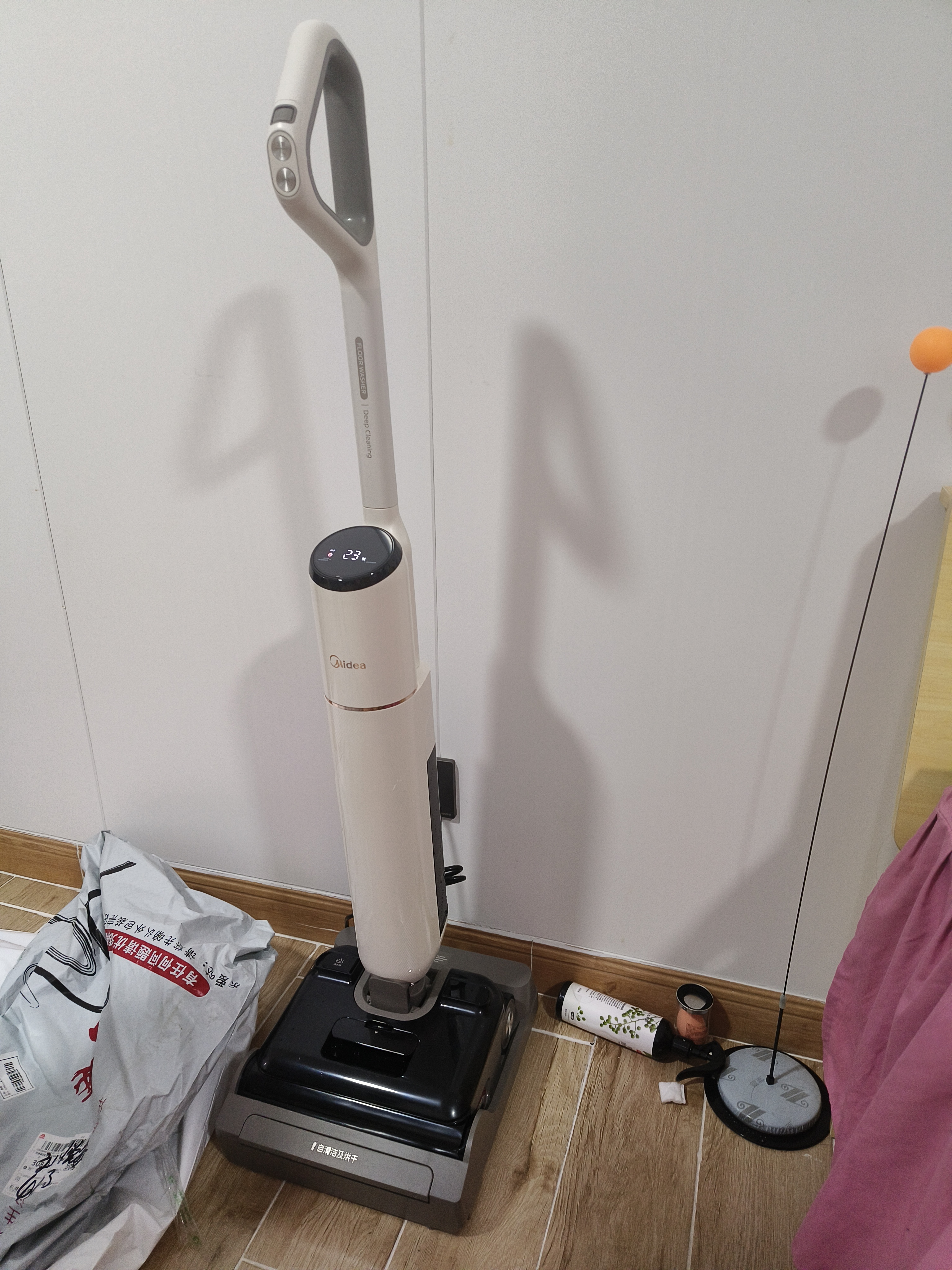 美的（Midea）S60Pro净味洗地机【价保11.11】洗拖吸一体全自动清洗【AI全向助力 大吸力 】速烘干拖地扫地机 实拍图