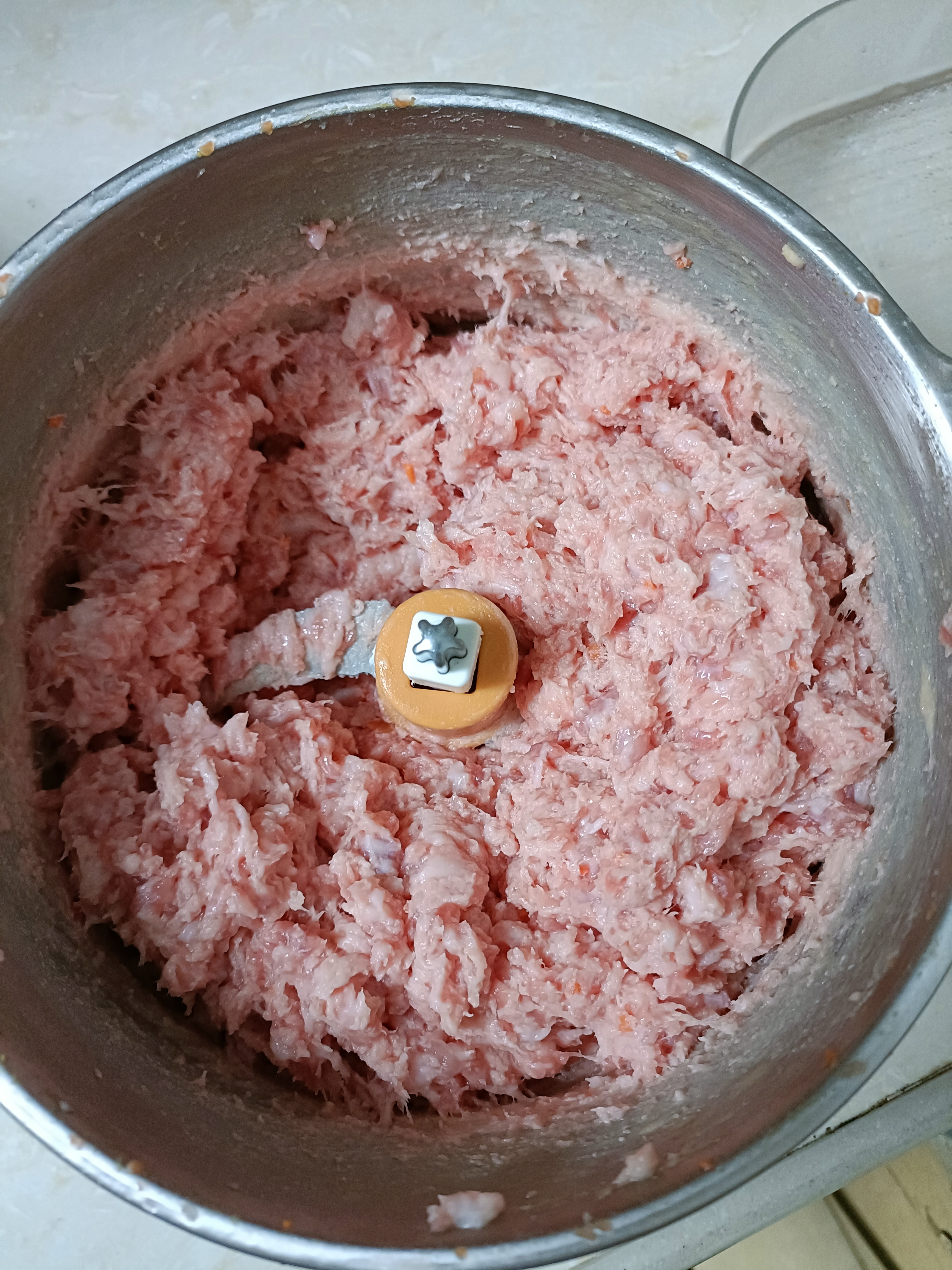 小熊（Bear）绞肉机家用小型2026新款 绞馅机 碎肉机搅肉机 绞肉绞菜多功能一体机【球形绞肉机】QSJ-K03V4 实拍图