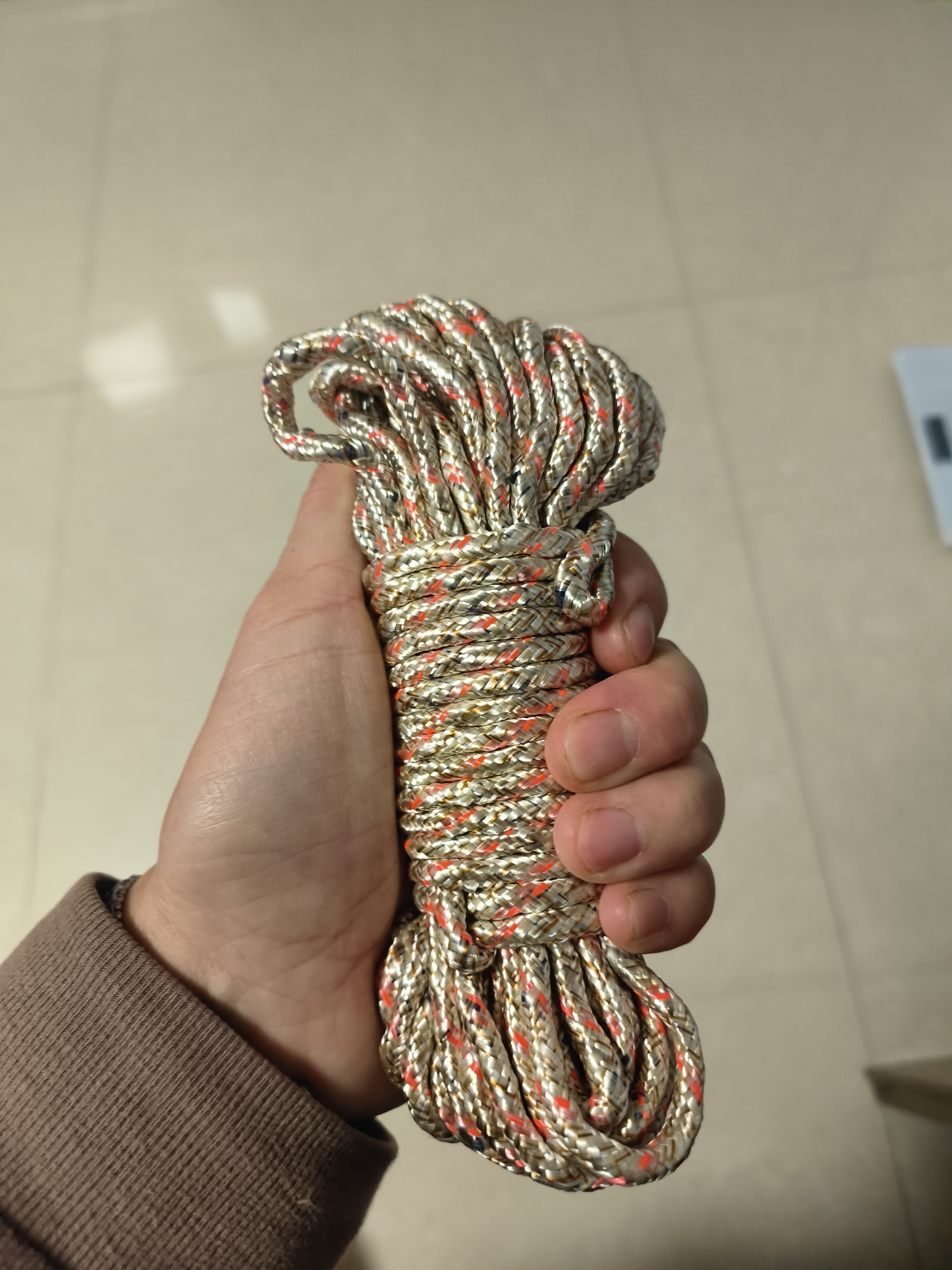 绳子捆绑绳晒被子耐磨户外尼龙绳晾衣服神器打包绳晾衣绳旅行配件 10米1个装【晾衣服】 实拍图