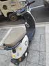金箭电动摩托车 灵彩60V铅酸电池长续航大动力踏板电动轻便摩托车电动车米雾白 实拍图