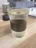 CLITON挂耳咖啡杯日式竖纹防烫玻璃杯子茶杯家用高颜值拿铁大容量浓缩杯 实拍图