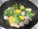 四海鱼蛋四海香菇贡丸(猪肉丸)一斤装500g火锅食材关东煮丸子烧烤露营 实拍图