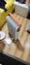 美的（Midea）【AI语音】油汀取暖器家用电热电暖器 婴儿防烫电暖气智能遥控 节能全屋速热加湿烤火炉 HYR22XGR 实拍图