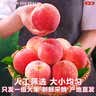 京地达桃子金秋红蜜江苏水蜜桃脆桃新鲜水果4斤单果200g+源头直发 实拍图