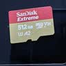 Sandisk闪迪512GB TF(MicroSD)内存卡4K极速金卡A2 V30 U3兼容大疆Pocket3/4P/Action 6运动相机/无人机存储卡 实拍图