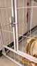 贝初众狗围栏室内宠物围栏狗笼子狗栅栏狗笼小中大型犬猫围栏狗笼折叠 120*60*60cm【适合中小型犬】 【6片】自由拼接组合围栏 加粗加密框架/无惧啃咬 实拍图