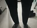 京东京造防泼水运动裤秋季新款直筒户外耐磨冲锋跑步休闲裤子男 黑XL 实拍图