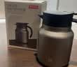 京东京造保温壶 焖茶暖水壶【陶瓷内胆】茶水分离办公室泡茶闷泡壶 灰色1L 实拍图
