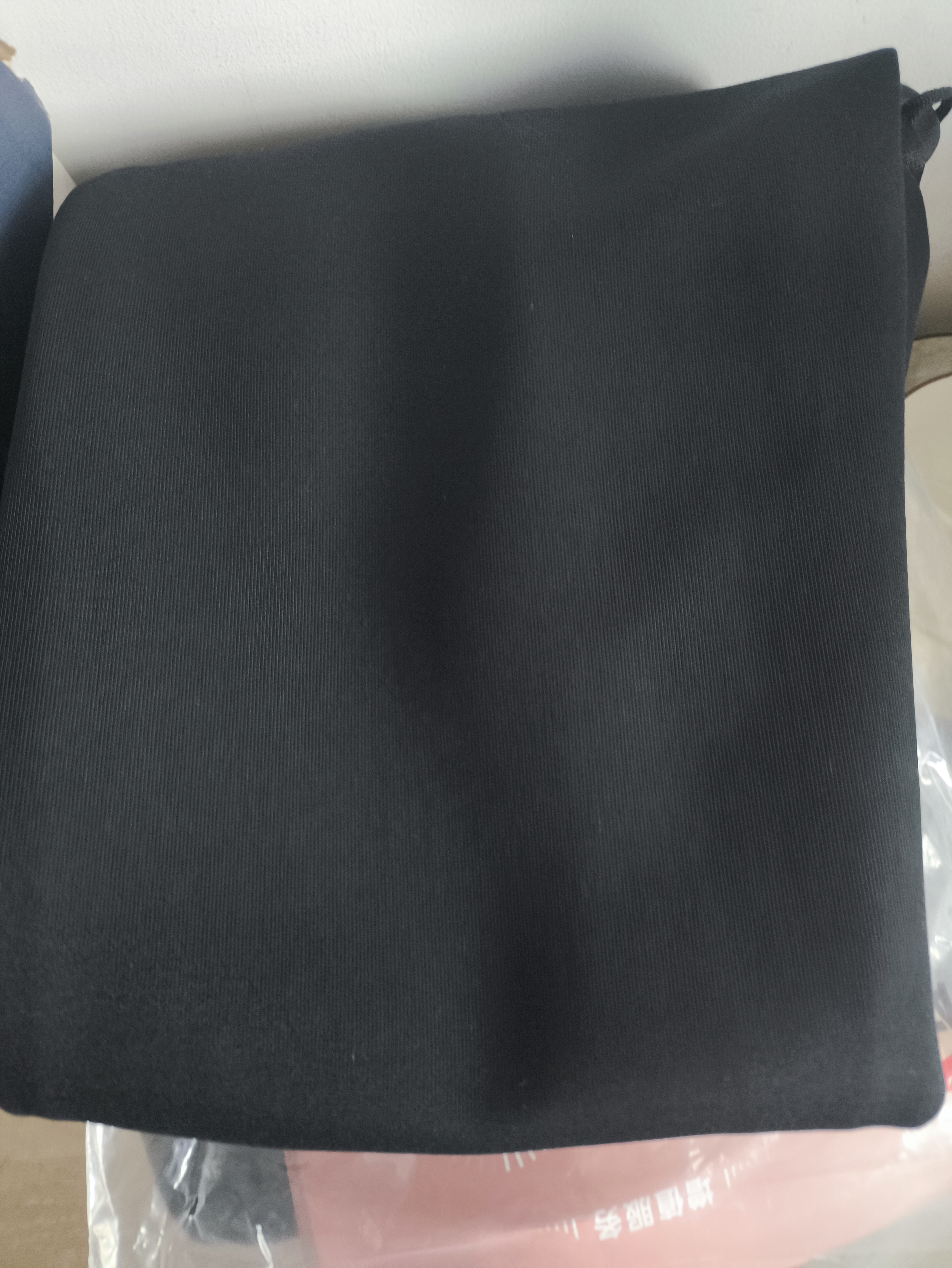 安踏（ANTA）运动裤男抗皱卫裤秋冬季百搭长裤子休闲裤通勤显瘦直筒四季针织裤 【直筒平口】黑色7305-1 拉链口袋 M (170) 建议100-120斤 实拍图
