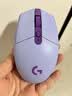 罗技（G）G304/G304X 无线电竞游戏鼠标 轻质便携 FPS 打瓦 三角洲 无畏契约外设必备 吃鸡 CS2 G304紫色 实拍图