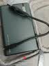 DM Type-C移动硬盘盒 2.5英寸 HD002 灰黑色 SATA3串口 笔记本台式外置壳固态机械ssd硬盘盒 实拍图