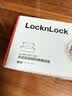 乐扣乐扣（LOCK&LOCK）耐热玻璃保鲜盒微波炉饭盒上班族学生便当盒水果饭菜保鲜碗三件套 实拍图