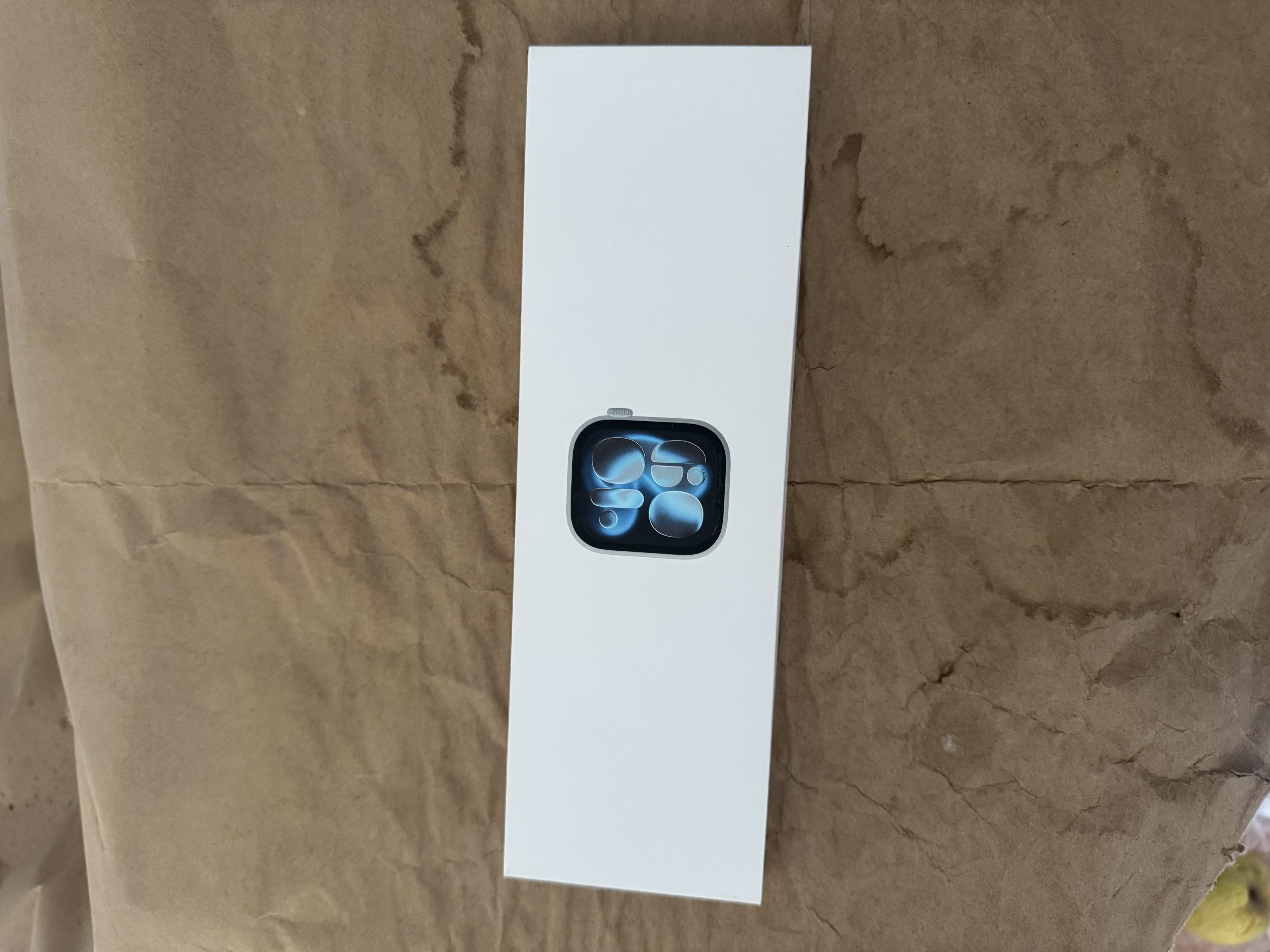 Apple/苹果/苹果 Watch S11 智能手表46毫米深空灰色铝金属表壳黑色运动型表带S/M 【GPS】电信补贴 实拍图
