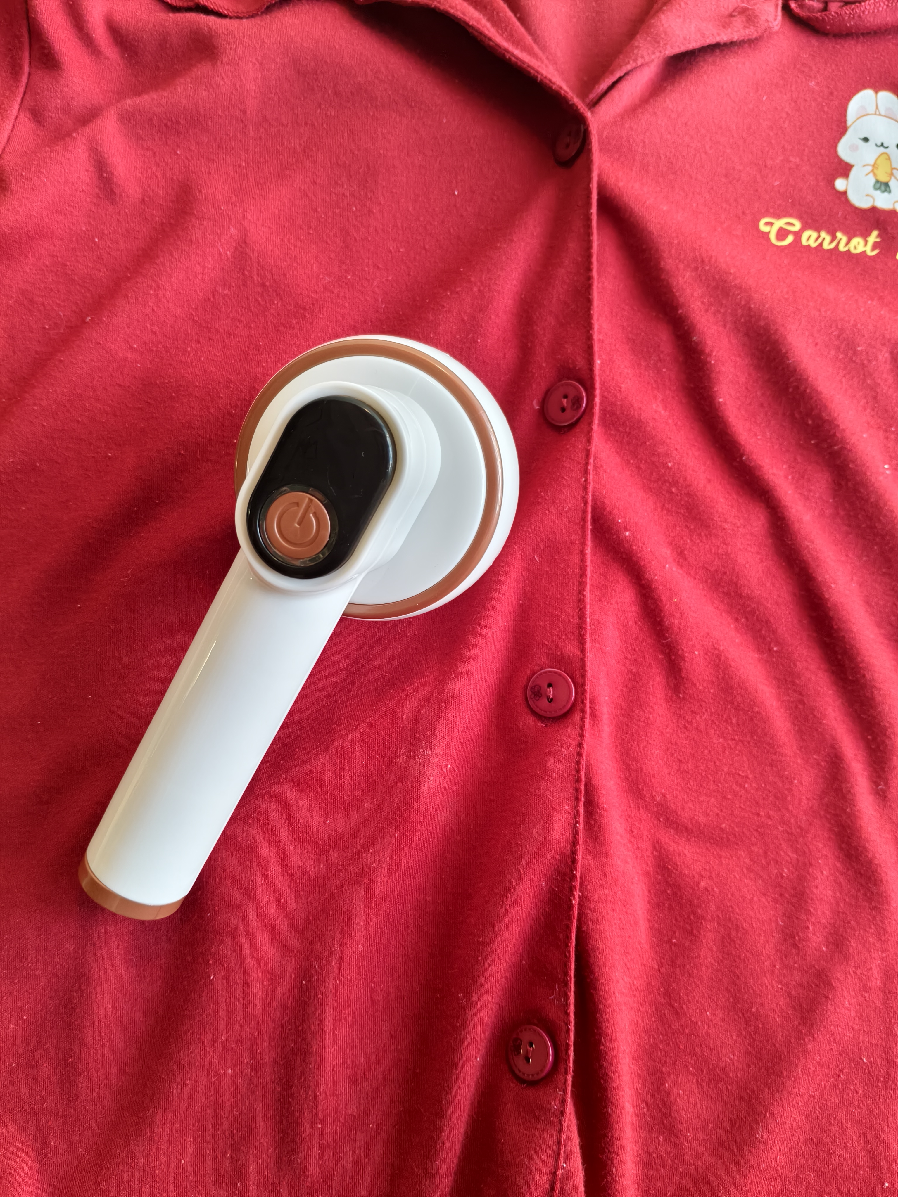 光多拉毛球修剪器衣服去毛球器大衣除吸刮剃毛球器数显充电款粘毛器白色 实拍图