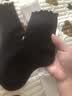 猫人木耳边女士袜子女秋冬季棉袜女中筒袜子棉质花边堆堆袜长袜3黑2白 实拍图