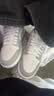 JordanNIKE女AJ1小迪奥 轻奢感AJ 1运动休闲鞋DC0774-105白灰37.5 实拍图