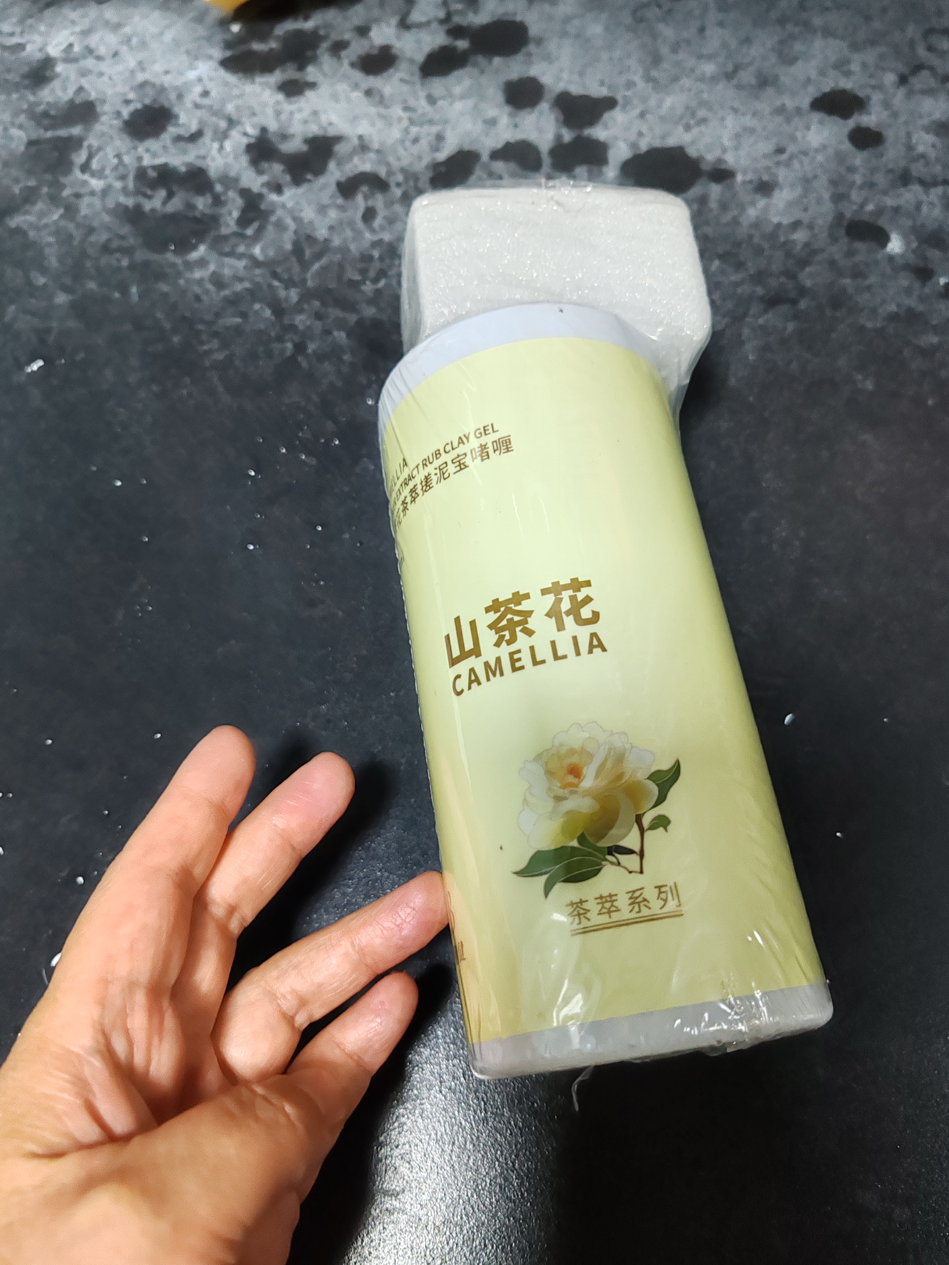 倍膳健山茶花搓泥宝600ml啫喱沐浴全身去角质搓澡泥磨砂膏儿童男士 实拍图
