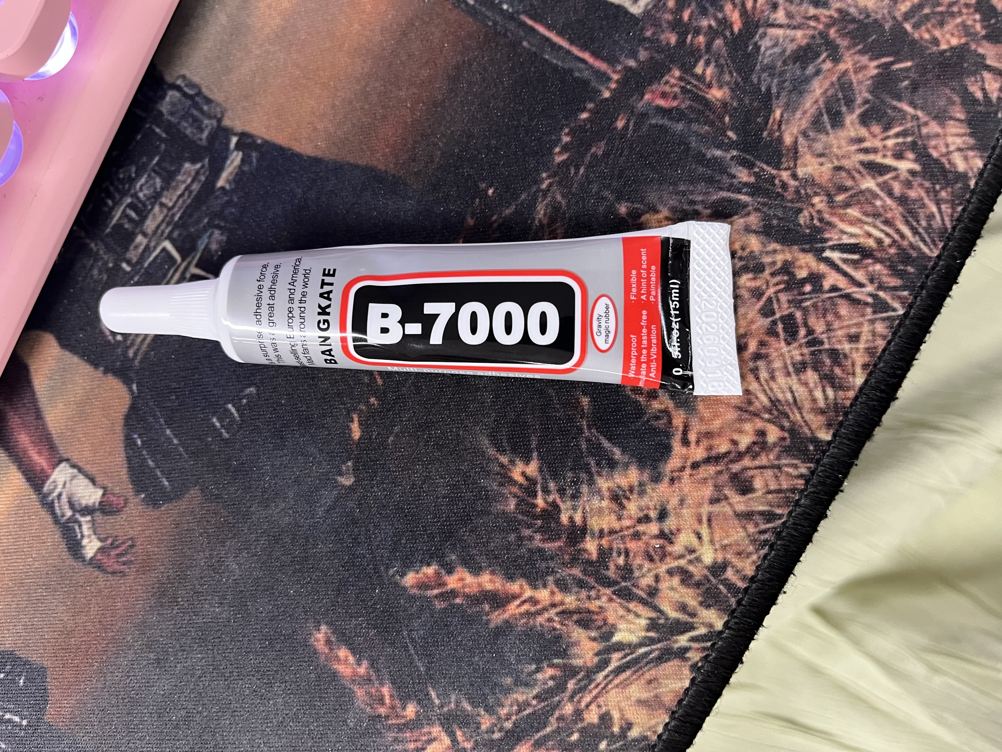 邦卡特B7000胶水手机屏幕专用胶水翘屏边框开胶修补粘合剂手工维修胶水 B-7000  15ml【自带针嘴】 实拍图