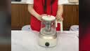 美的（Midea）养生壶全玻璃0涂层全自动烧水壶母婴恒温泡奶机电热水壶花茶壶辅食机全包护底防碎1.5L YS15B201 实拍图