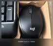 罗技（Logitech）MK346P(同MK345外观） 无线键鼠套装 办公商用键盘鼠标套装 全尺寸键盘104键 数字小键盘 便携黑色 实拍图