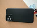 HOLDZU【天使眼】适用苹果12手机壳 iphone12保护套硅胶防摔镜头全包超薄磨砂男款女-石墨黑 实拍图