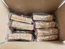 良品铺子亚麻籽燕麦吐司900g/箱早餐全麦面包低脂健身轻食代餐吐司零食 实拍图
