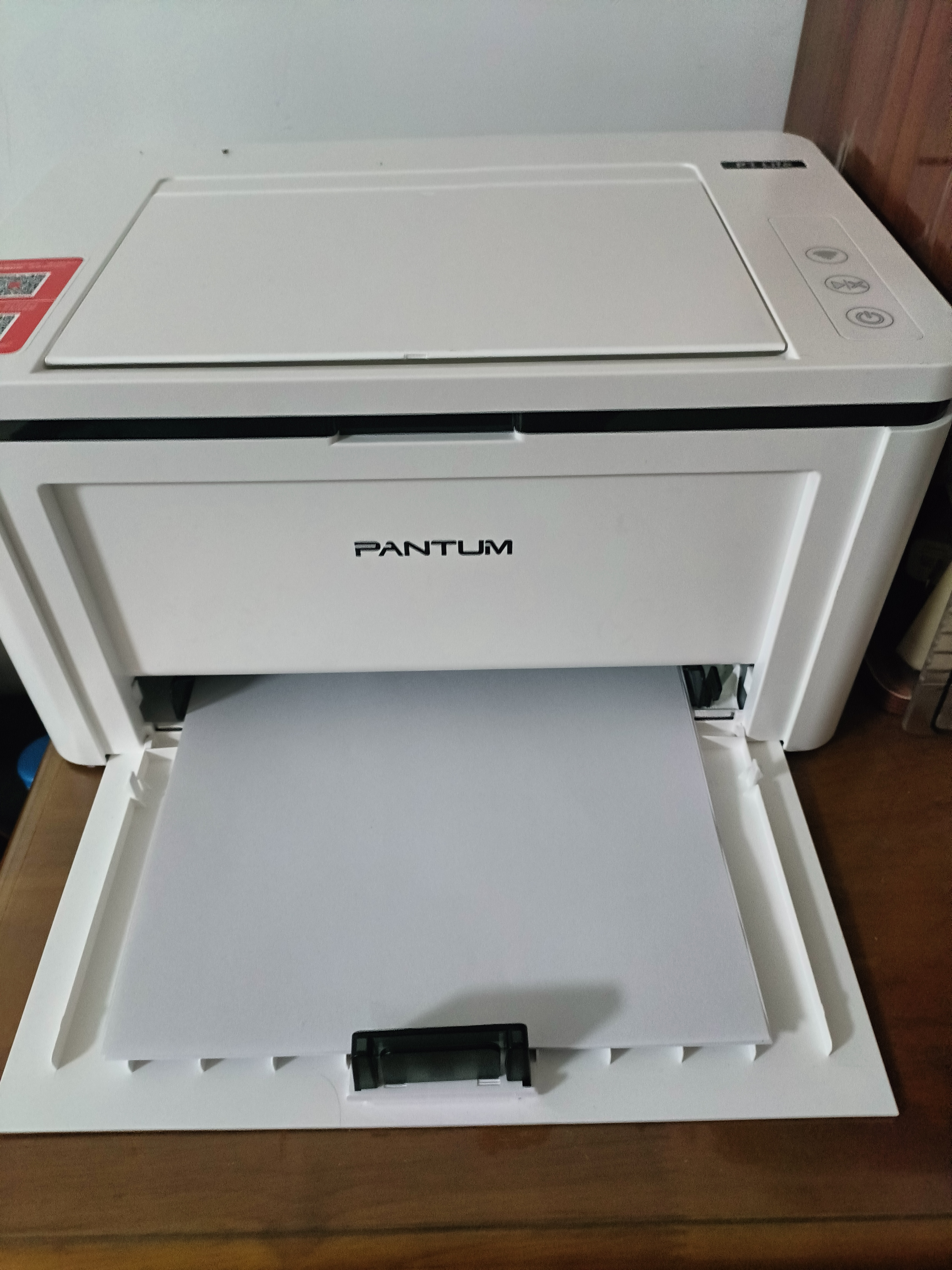 奔图（PANTUM）【学生家用优选】P1 Lite黑白激光打印机 无线WiFi手机直连 错题作业打印 小巧省空间 实拍图