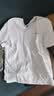 回力（Warrior）纯棉t恤男夏季新款重磅运动上衣男士潮流短袖宽松体恤 白色 L 实拍图