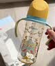 贝亲（Pigeon）PPSU双把手防胀气奶瓶240ml 丛林小兔 M号奶嘴 3月+ AA218 实拍图