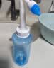 维德手动洗鼻器成人儿童生理盐水鼻炎鼻腔清洗冲洗器500ml+30包洗鼻盐 实拍图