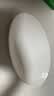 奥美优陶瓷椭圆形鱼盘家用蒸鱼盘子高级感菜盘商用洗碗机可用流沙白12寸 实拍图