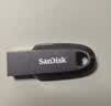 Sandisk闪迪64GB USB3.2 U盘 CZ550黑色 读速100MB/s 安全加密 数据恢复 学习办公电脑车载 高速大容量优盘 实拍图