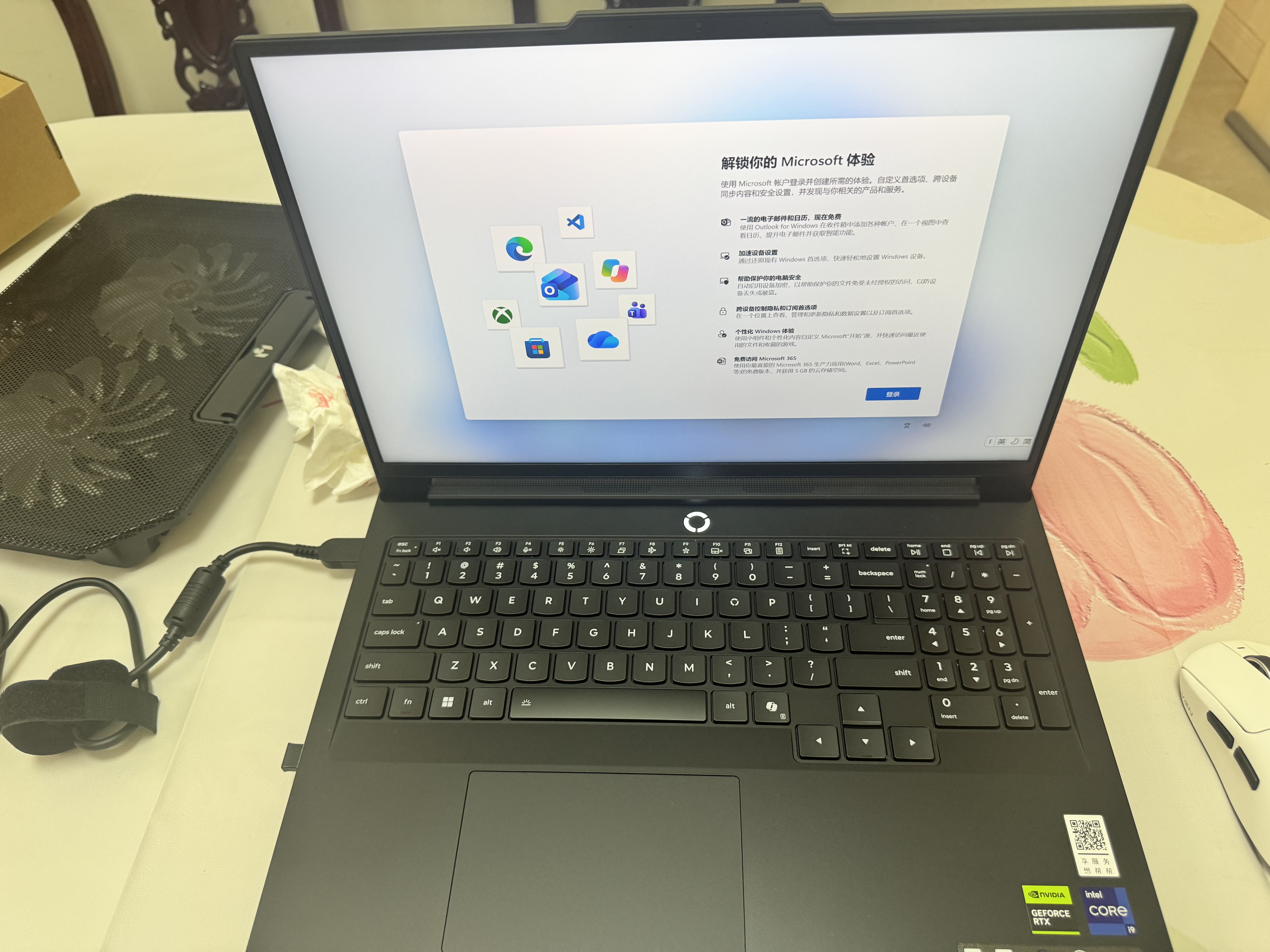 联想拯救者Y9000P 2026 电竞游戏本笔记本电脑(i9 14900HX 16G 1T RTX5070 2.5K 240Hz 黑）国家补贴 实拍图