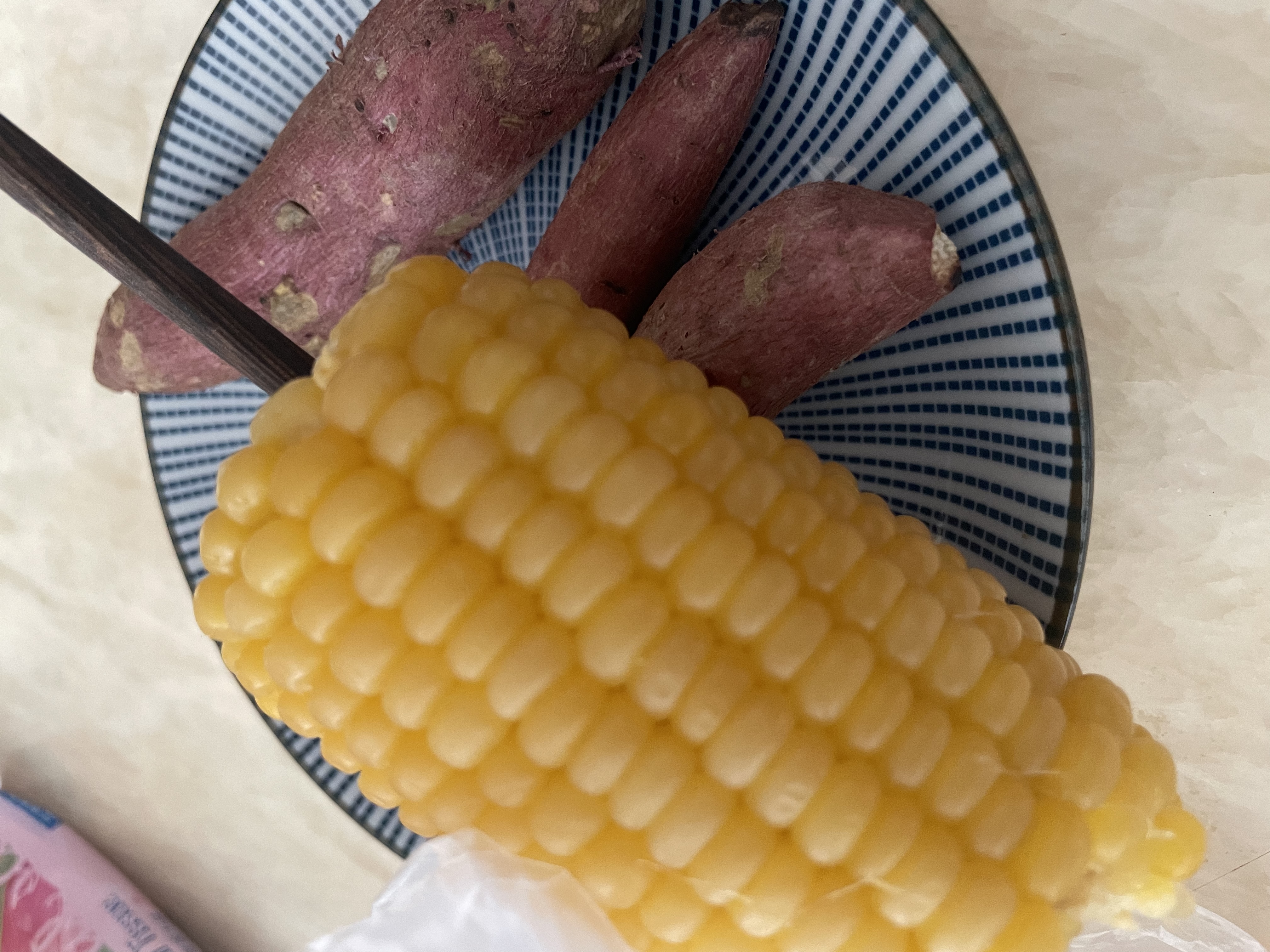 新鲜黄糯玉米真空包装速食玉米低脂粗粮代餐杂粮早餐包邮 特价 2棒 180g-220g/棒 实拍图