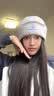 卡尔美（KELME）帽子男女秋冬季保暖户外滑雪毛线帽冷帽针织帽骑行防寒运动护耳帽 实拍图