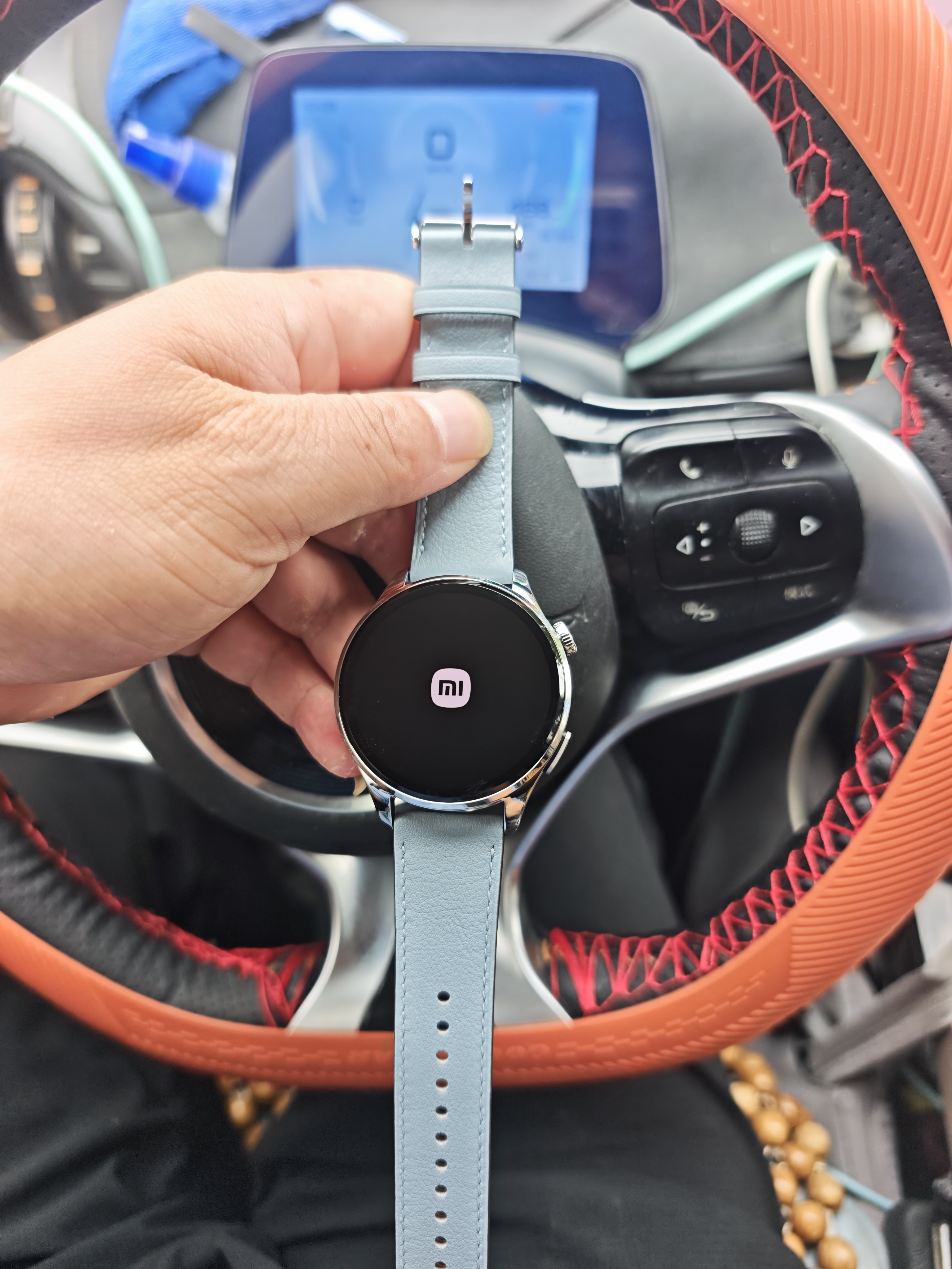 小米（MI）Xiaomi Watch 5 eSIM 全智能旗舰手表 智能手势控制健身房模式心脏健康柔雾蓝 独立通话 送男女 实拍图