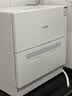 松下（Panasonic）台式洗碗机二代H1D【小尺寸大容积58L】独立烘干 80℃高温除菌 洗烘一体 软水系统 家用台面独立式 实拍图