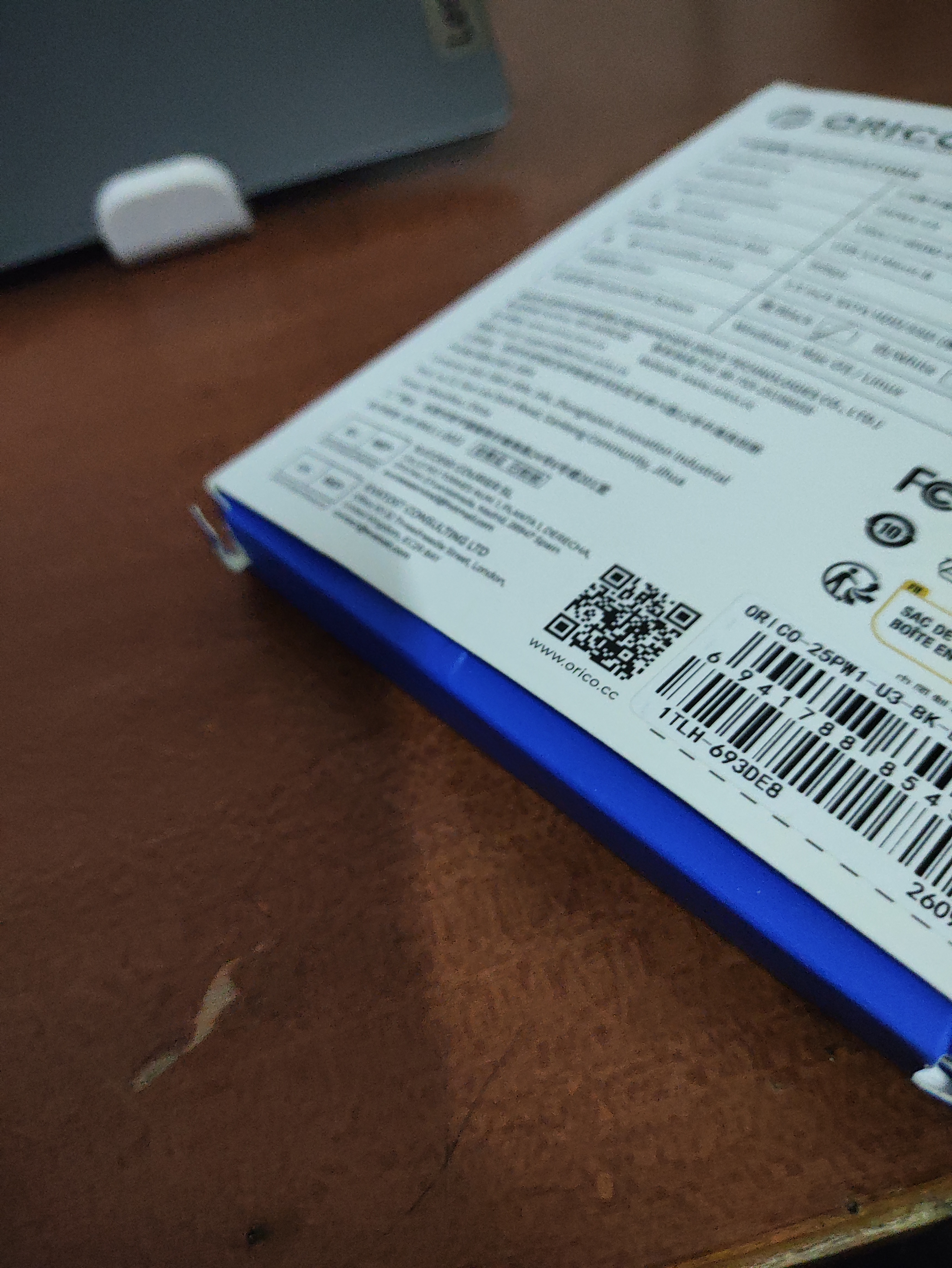 奥睿科Type-C移动硬盘盒2.5英寸USB3.1 SATA串口台式机笔记本外置盒固态机械SSD硬盘盒子 黑25PW1 实拍图