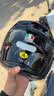 AGV K5S摩托车双镜片头盔机车跑盔男女骑行全盔四季通用安全帽3C BLACK XL（适合60-63头围） 实拍图