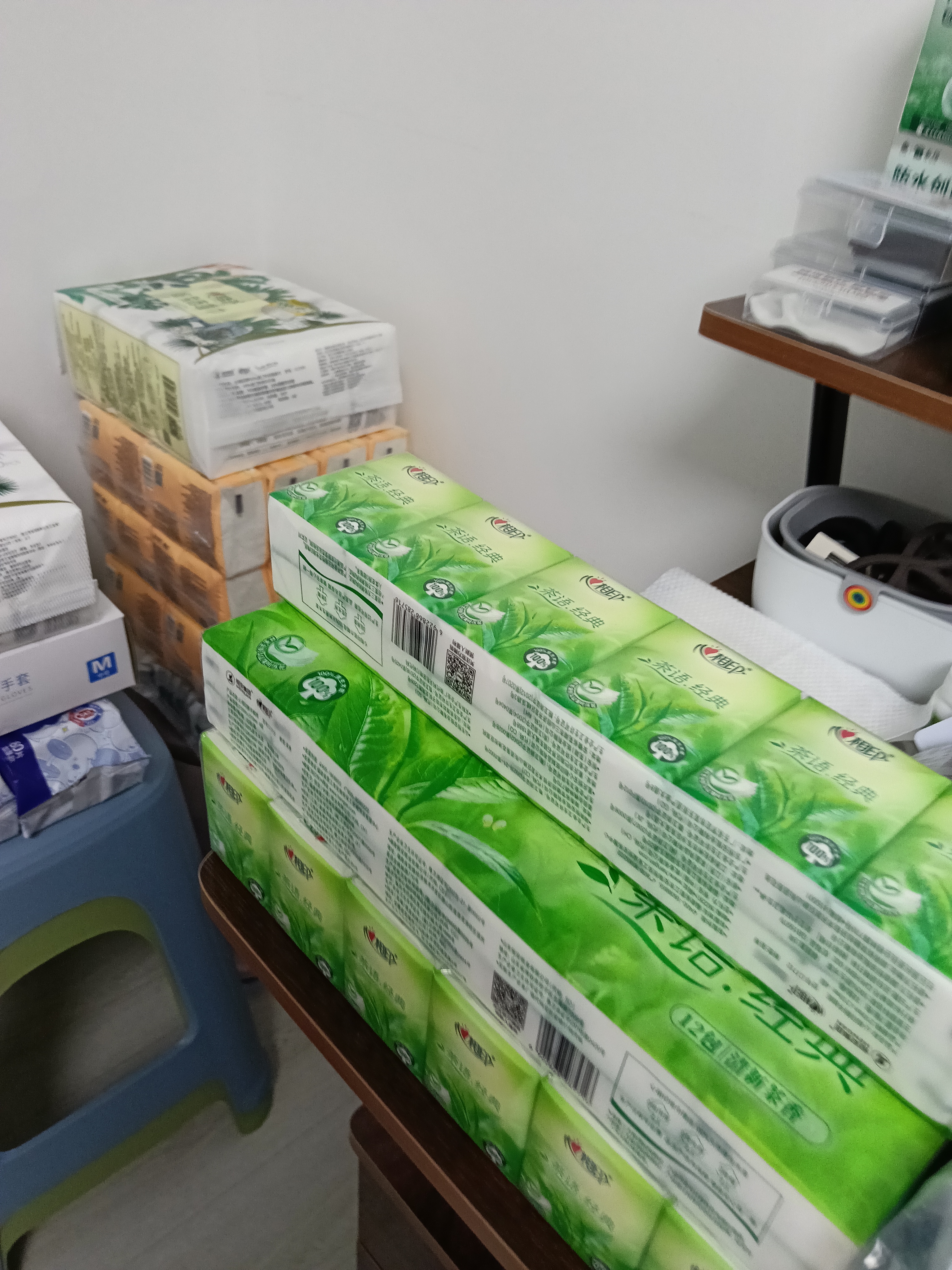 心相印【樊振东推荐】手帕纸茶语经典淡茶香 4层7片*72包纸巾整箱销售 实拍图