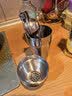 CLITON304不锈钢调酒器 奶茶店手打柠檬神器鸡尾酒手摇雪克杯壶4件套装 实拍图