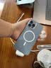 绿联 【环保认证】适用苹果13ProMax手机壳iPhone13ProMax磁吸壳无线充电防摔防磨全包超薄保护套透明  实拍图